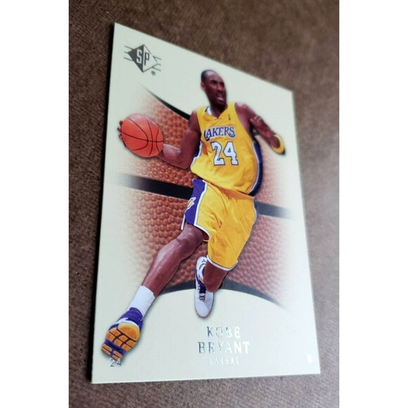 2007-2008 UD SP Authentic KOBE BRYANT NBA Basketball Card #61 Los Angeles Lakers - Picture 5 of 13